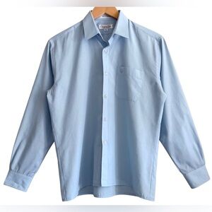 CHRISTIAN DIOR Jeune Homme Vintage Young Men’s Preppy Formal Dress Shirt Size 16